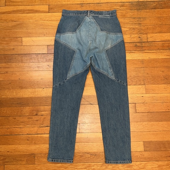 REVICE Denim Venus Star Skinny Cropped Jeans, size 30 - Picture 11 of 12